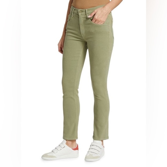 Mother Green Skinny Jeans - Picture 1 of 4